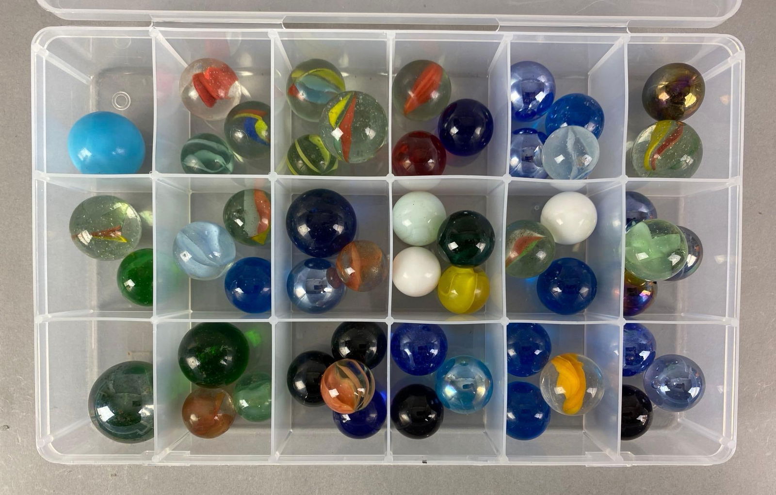 Group of Assorted Glass Marbles (1 of 3)