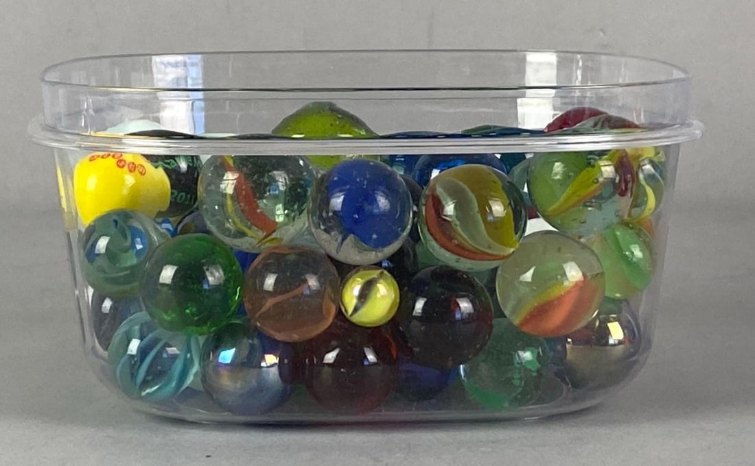 Group of Assorted Glass Marbles: In-House Shipping Option: If you would like to use our in-house shipping service, please select “Arrange My Own Shipping” when paying your invoice. After payment, our in-house shipping team wi