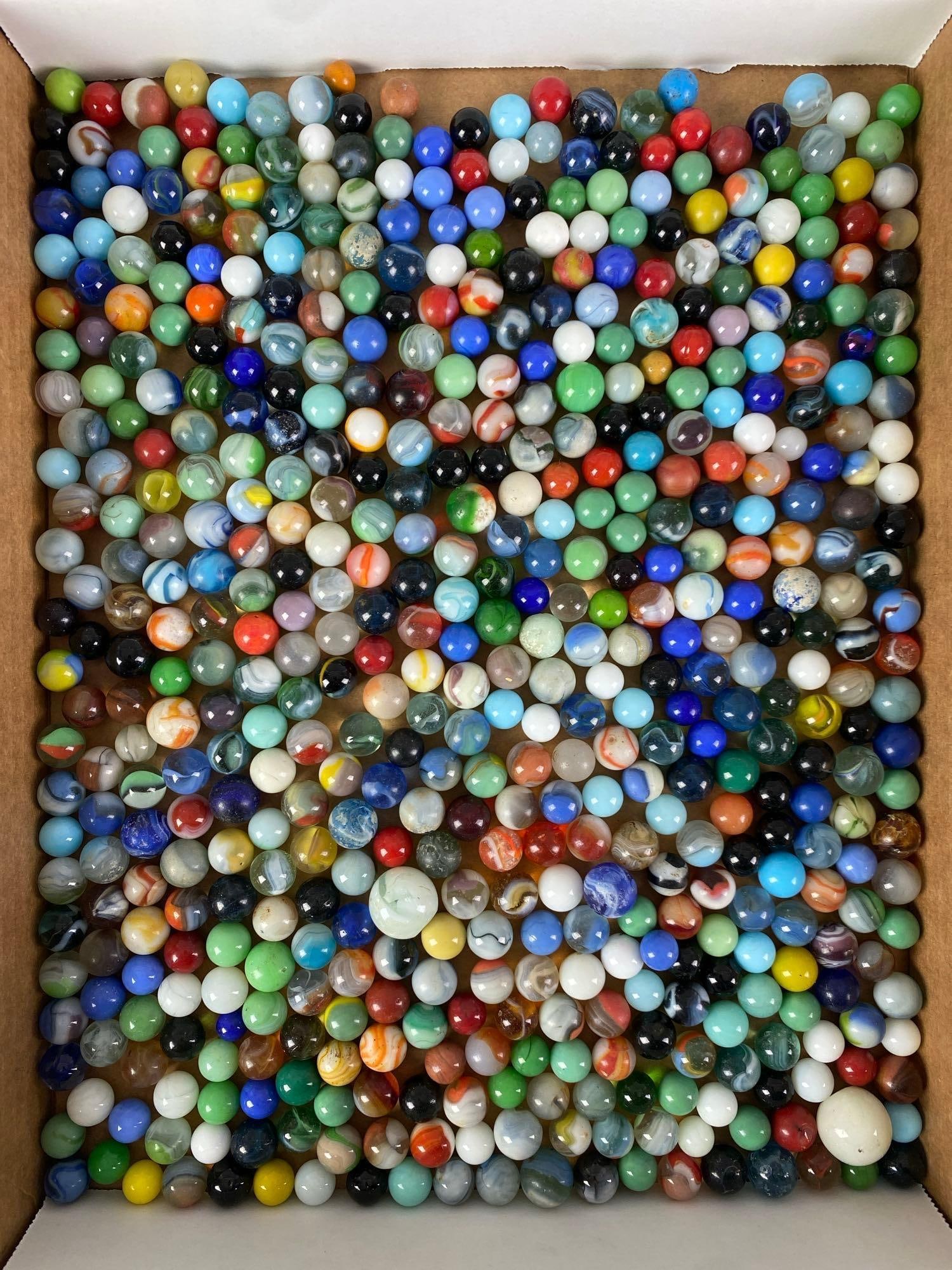 Group of Assorted Glass Marbles (1 of 3)