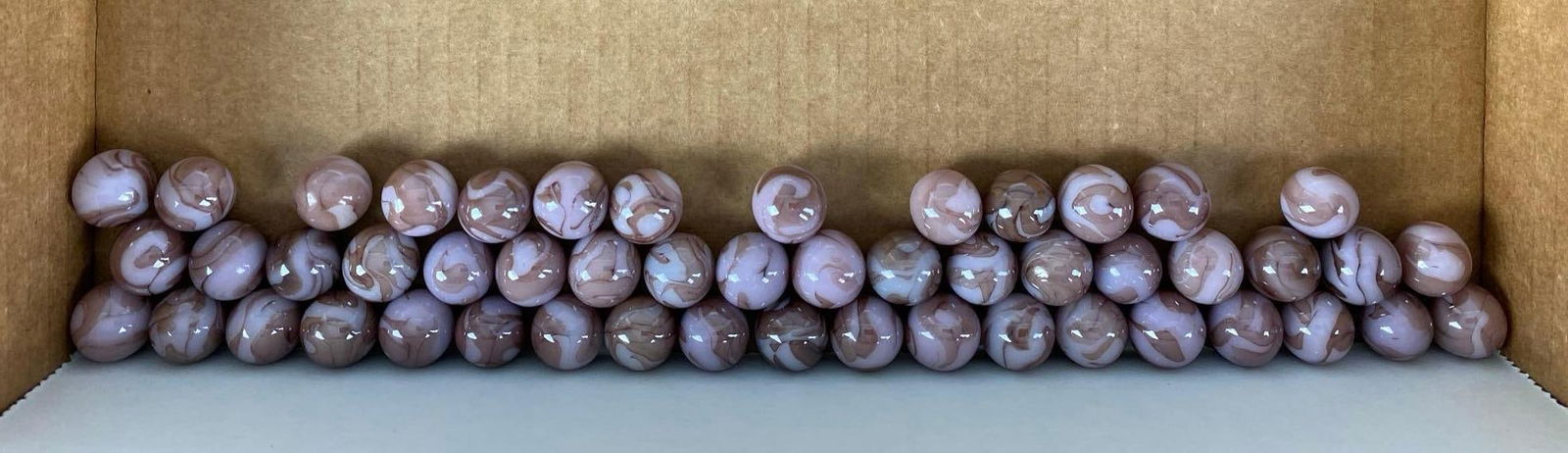 Group of 50 Champion Glass Marbles (1 of 3)