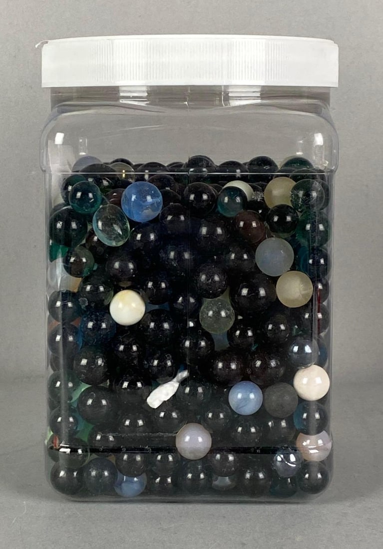 Jar of Assorted Glass Marble King Marbles: In-House Shipping Option: If you would like to use our in-house shipping service, please select “Arrange My Own Shipping” when paying your invoice. After payment, our in-house shipping team wi