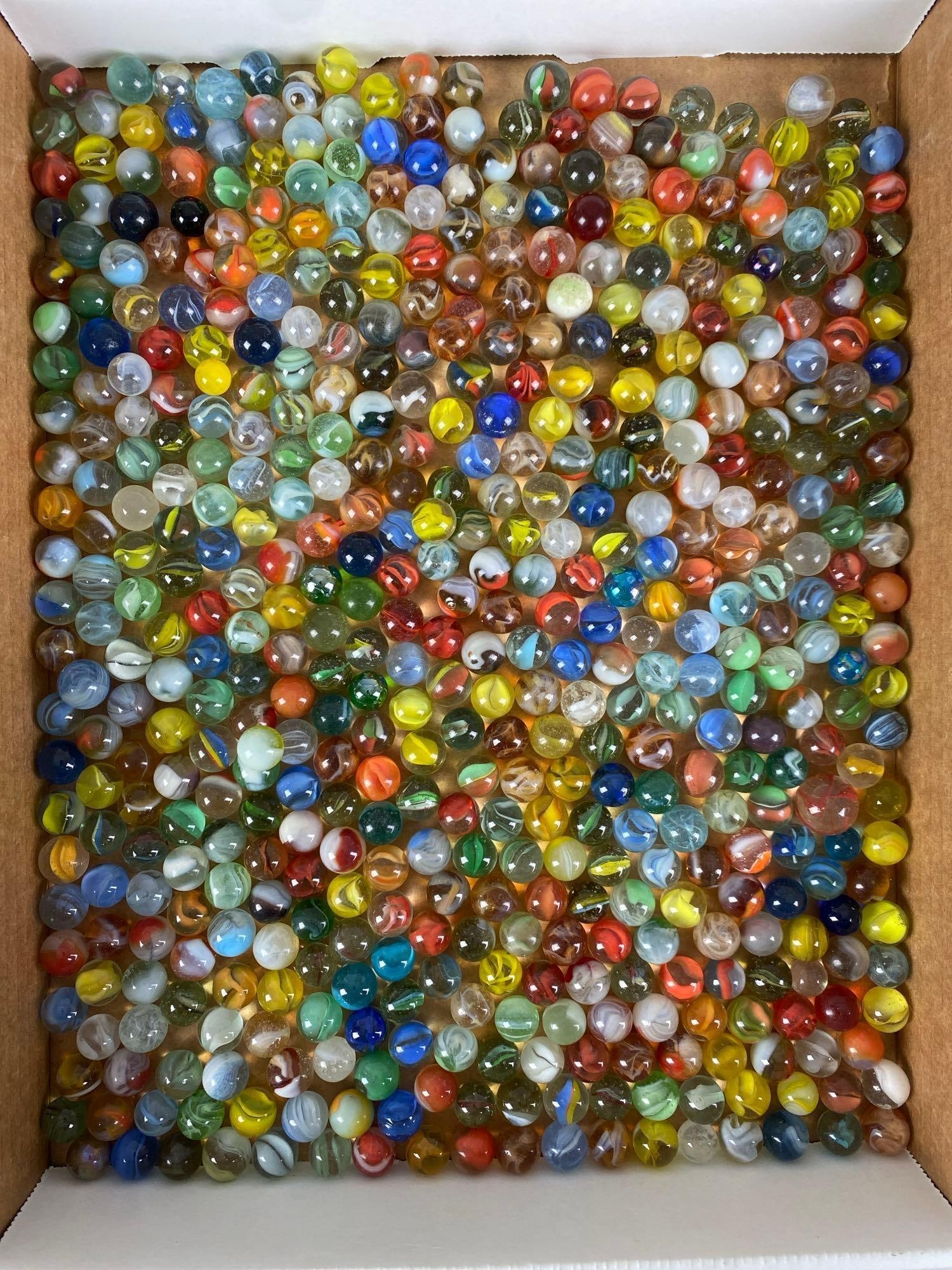Group of Assorted Glass Marbles (1 of 3)