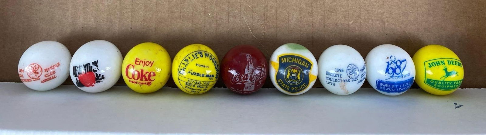 Group of Advertising Glass Marbles: In-House Shipping Option: If you would like to use our in-house shipping service, please select “Arrange My Own Shipping” when paying your invoice. After payment, our in-house shipping team wi