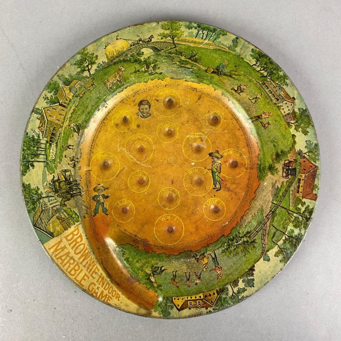 Vintage Brownie Indoor Marble Game: In-House Shipping Option: If you would like to use our in-house shipping service, please select “Arrange My Own Shipping” when paying your invoice. After payment, our in-house shipping team wi