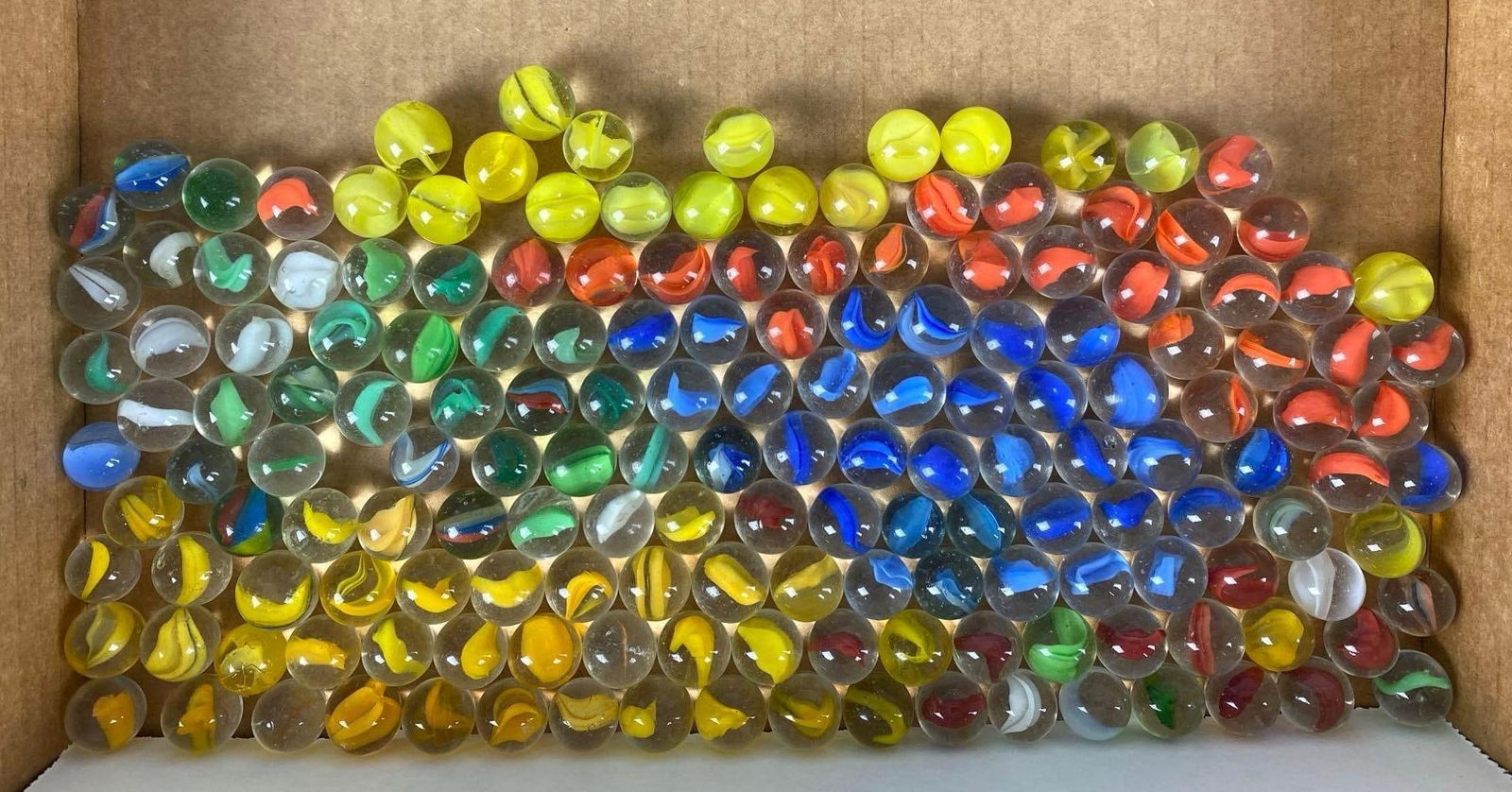 Group of 150+ Assorted Glass Marbles (1 of 3)