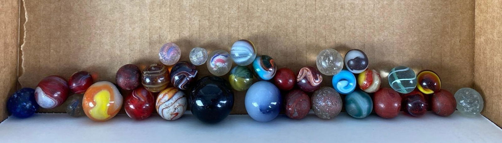 Group of Assorted Glass Marbles (1 of 3)