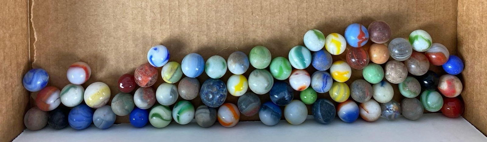Group of Assorted Glass Marbles (1 of 3)