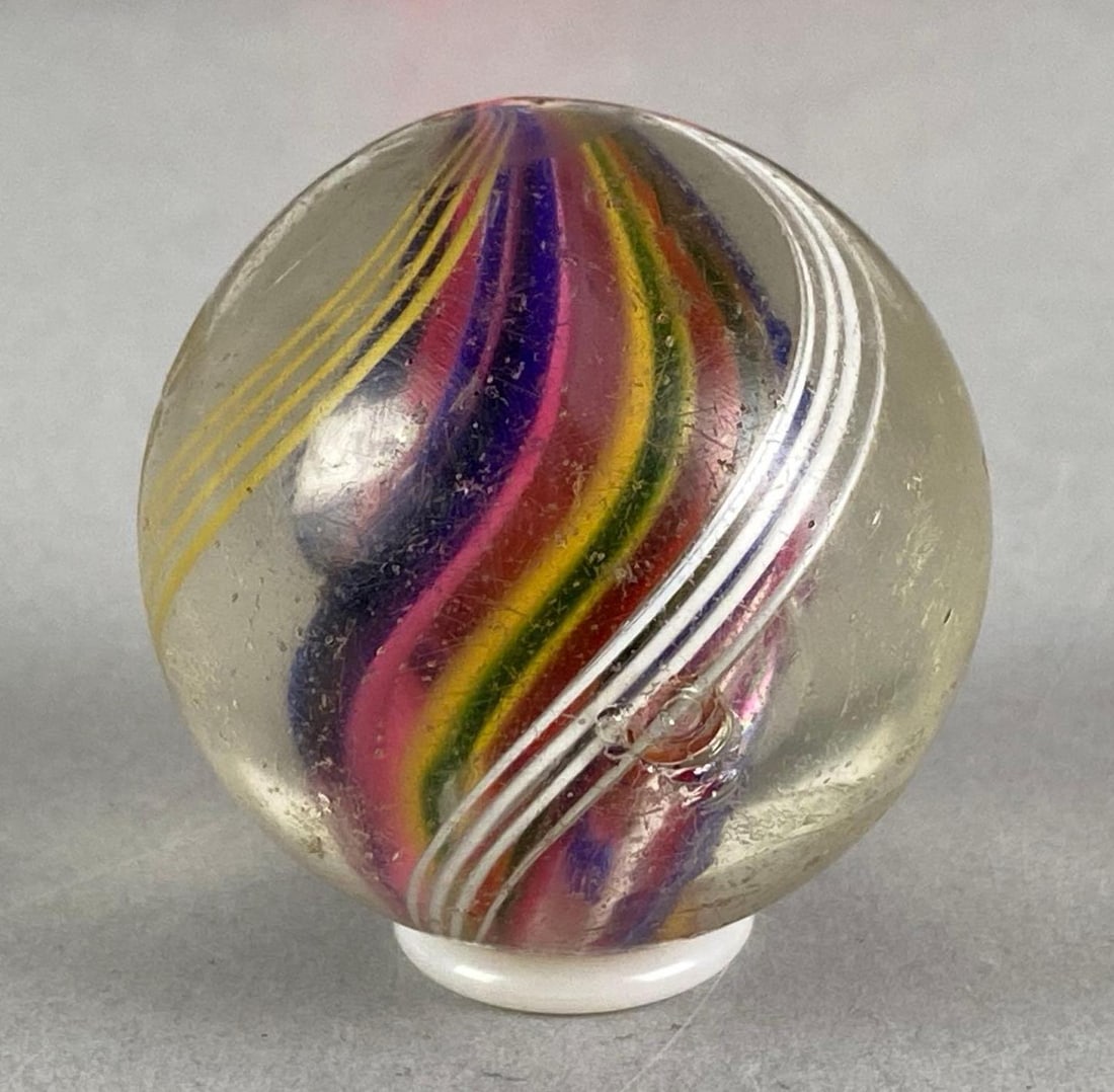 Antique German Swirl Glass Marble (1 of 4)