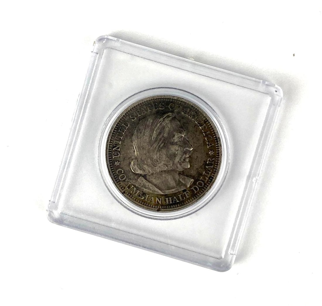 1892 Us Columbian Half Dollar (1 of 2)