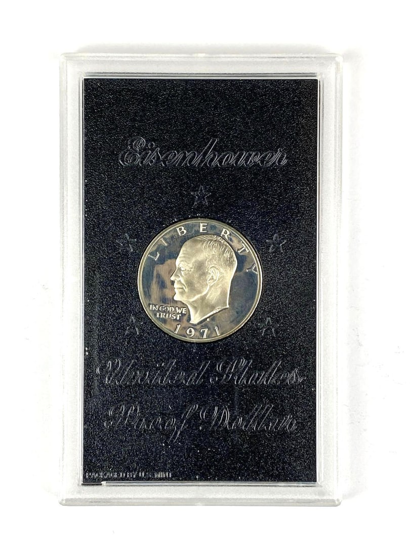 1961 US Mint Eisenhower Silver Proof Dollar (1 of 2)