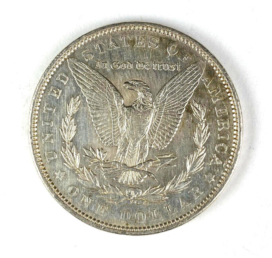 1889 US Morgan Silver Dollar - 2