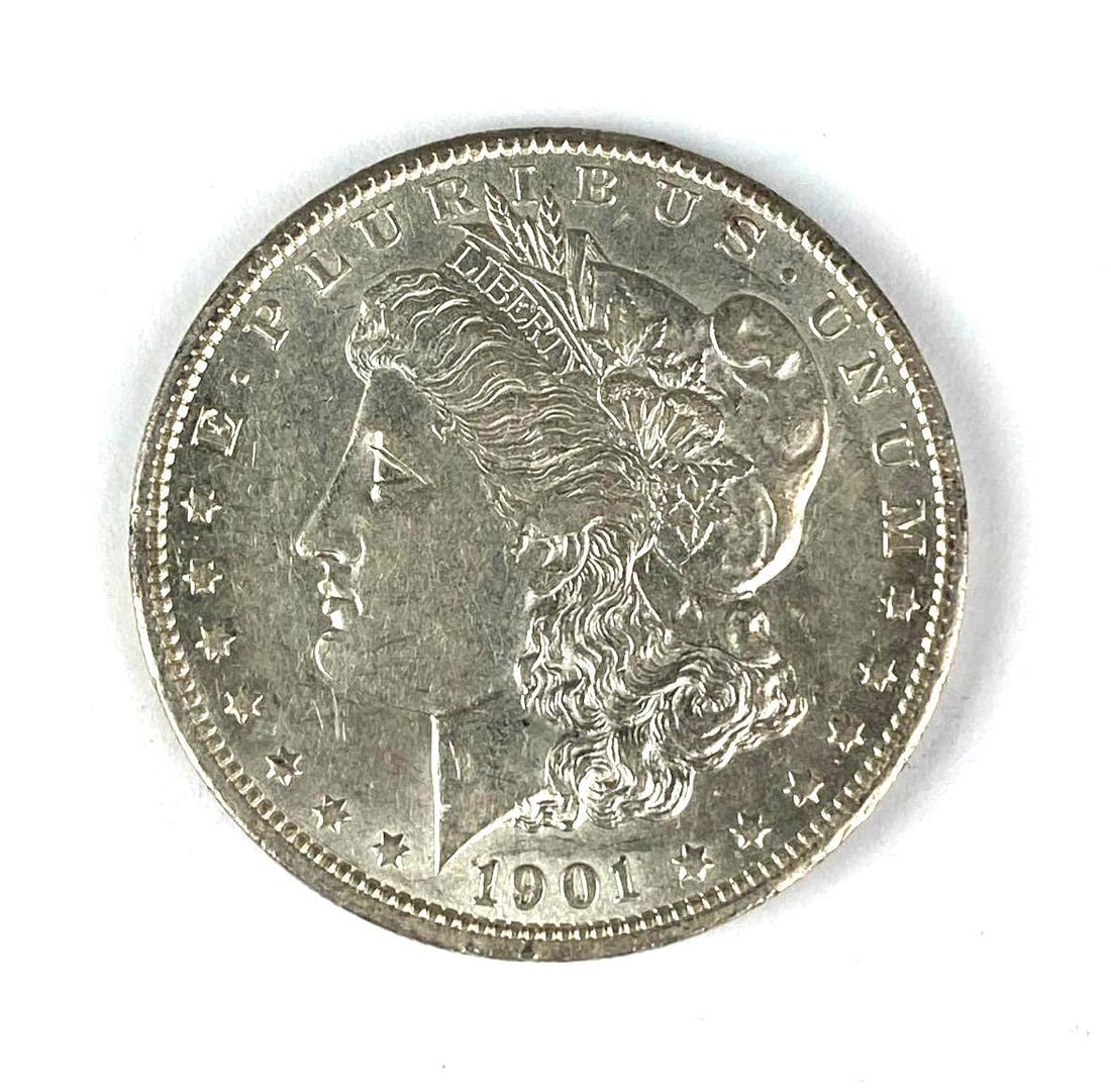 1901 O US Morgan Silver Dollar (1 of 2)