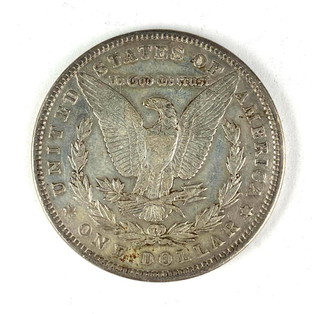 1884 US Morgan Silver Dollar - 2