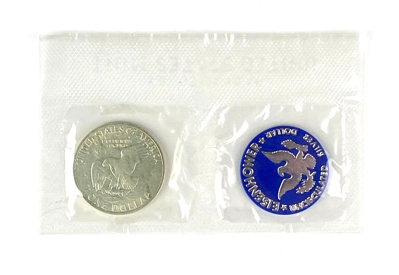 1971 UNC Eisenhower Silver Dollar - 2