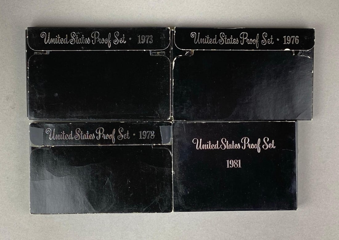 Group of 4 US Mint Coin Proof Sets (1 of 3)