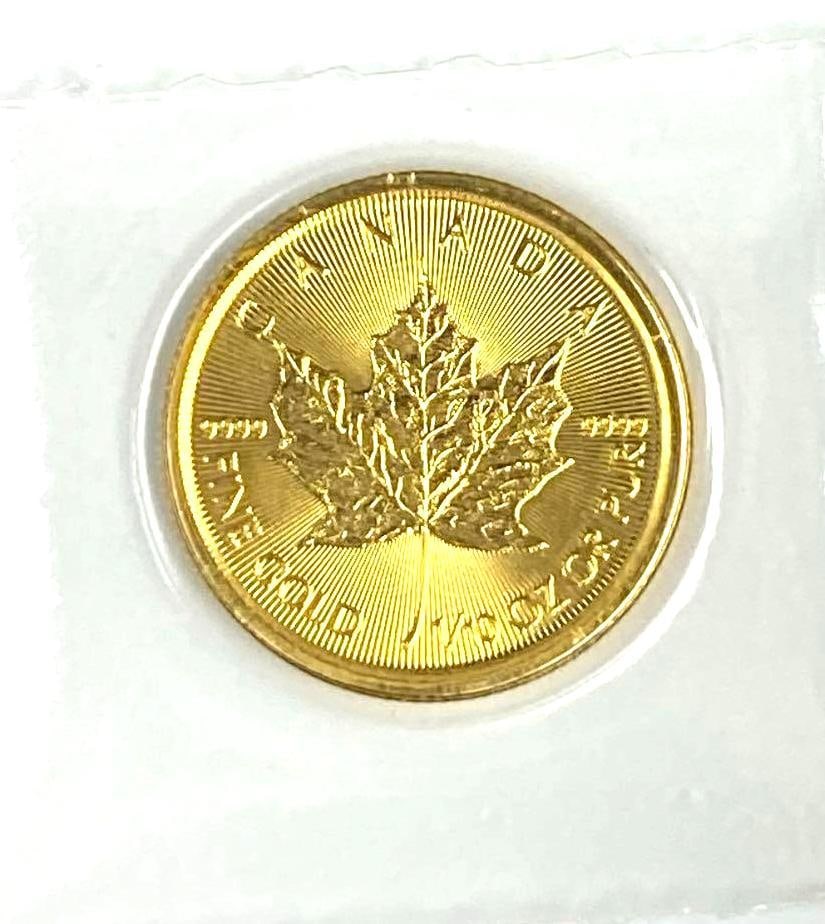 2023 Canada $5 Maple Leaf 1/10 oz .9999 Fine Gold Coin: In-House Shipping Option: If you would like to use our in-house shipping service, please select “Arrange My Own Shipping” when paying your invoice. After payment, our in-house shipping team