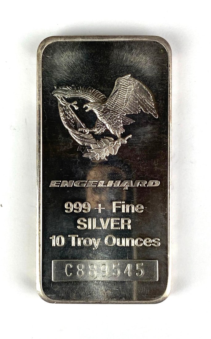 Engelhard Eagle 10 oz .999 Fine Silver Ingot/Bar: In-House Shipping Option: If you would like to use our in-house shipping service, please select “Arrange My Own Shipping” when paying your invoice. After payment, our in-house shipping team