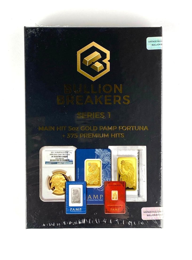 Sealed Bullion Breakers Series 1 Mystery Hit (1 of 2)
