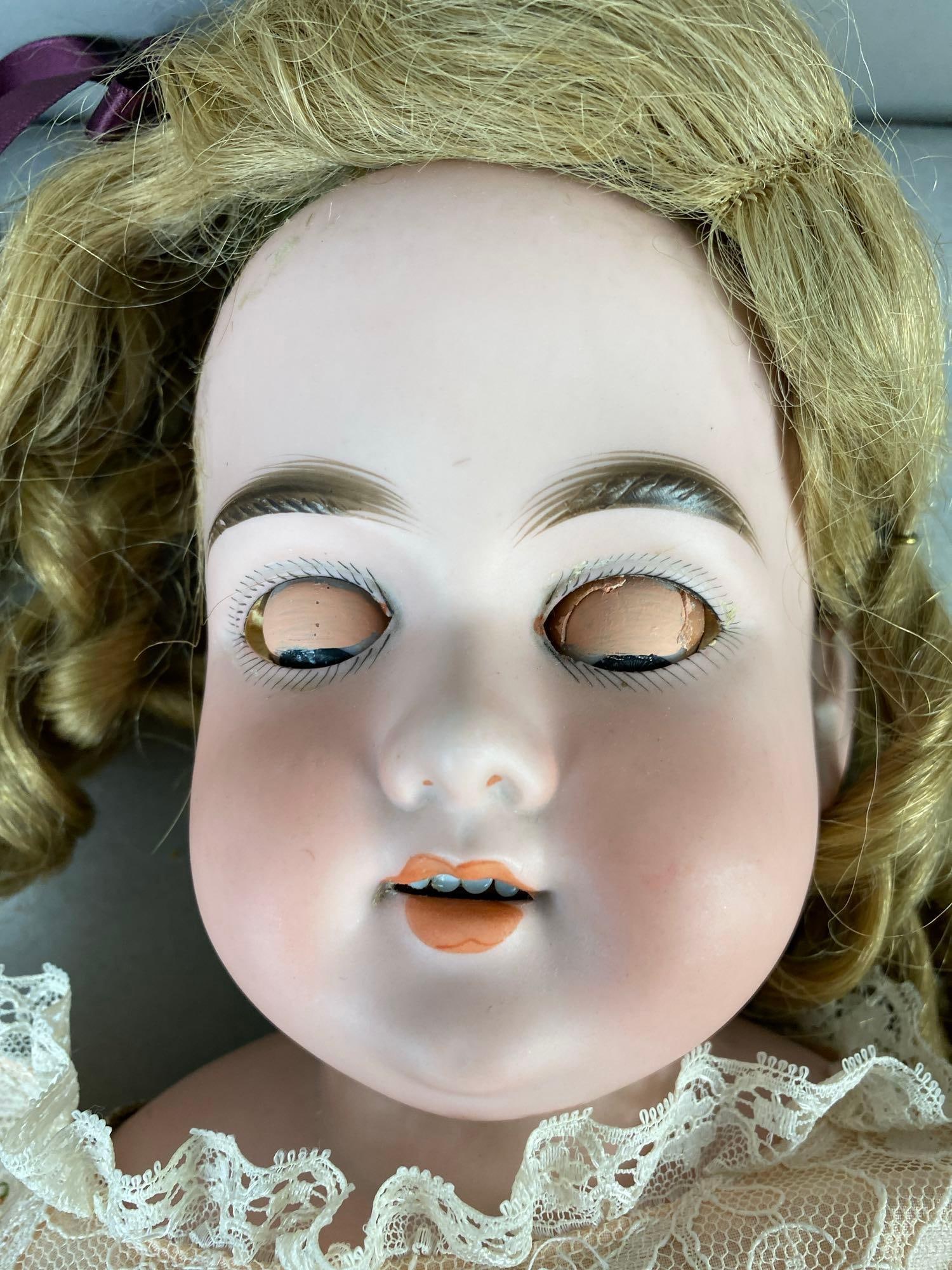 A.M. Beanly Bisque Child Doll - 7