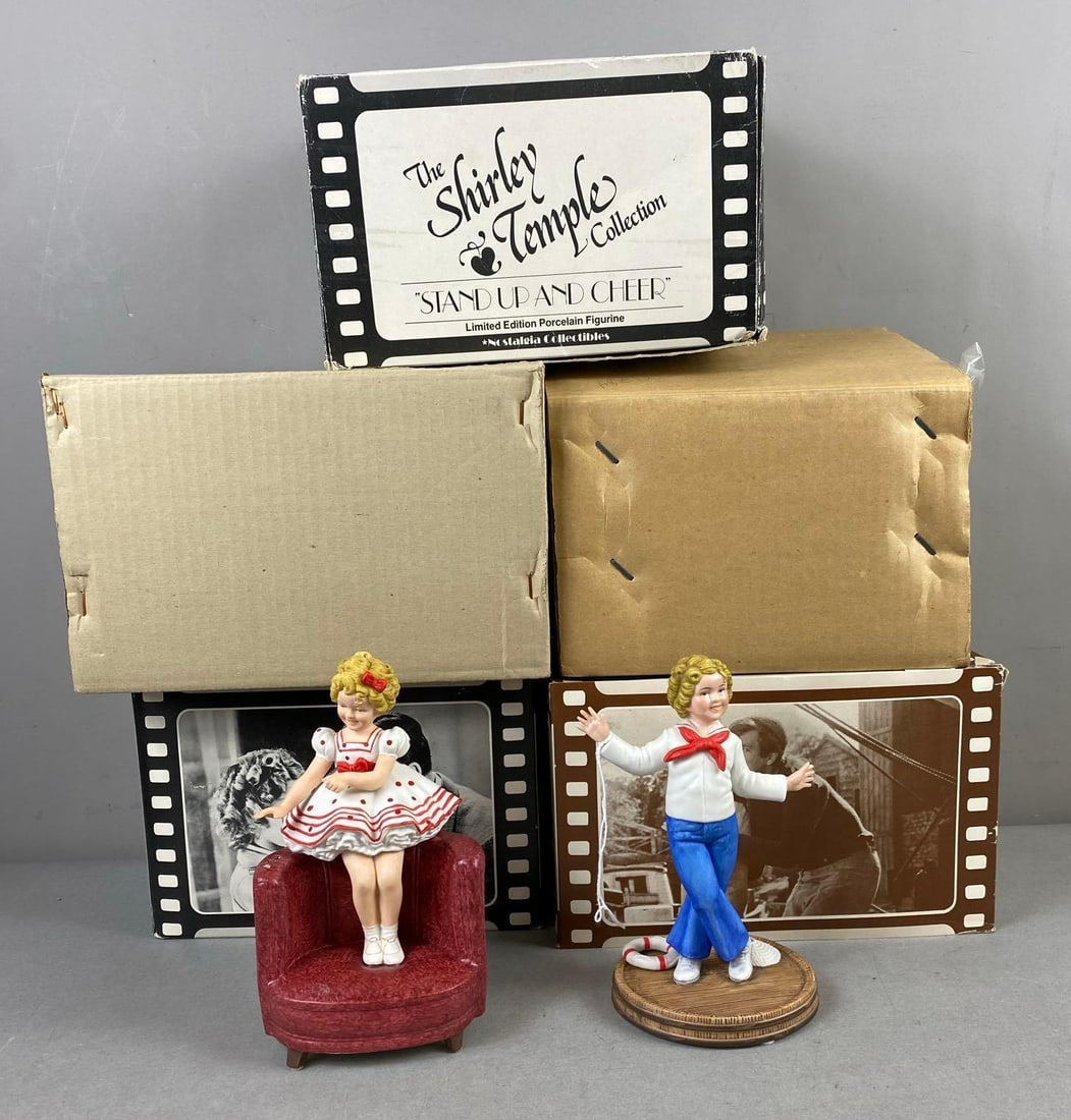 Group of 5 The Shirley Temple Collection Porcelain Figures (1 of 2)