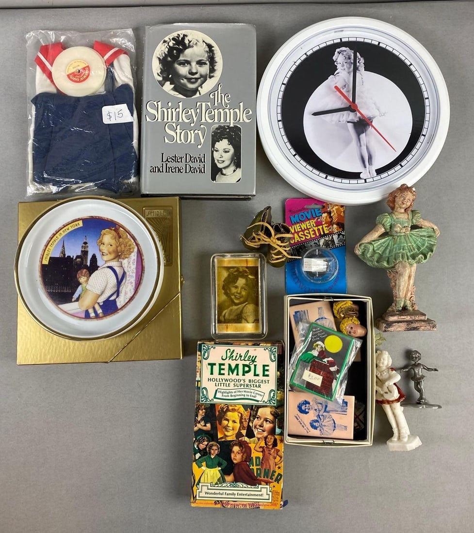 Group of Assorted Shirley Temple Themed Items (1 of 3)