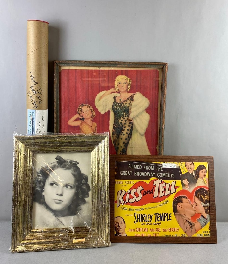 Group of 4 Shirley Temple Themed Items (1 of 2)