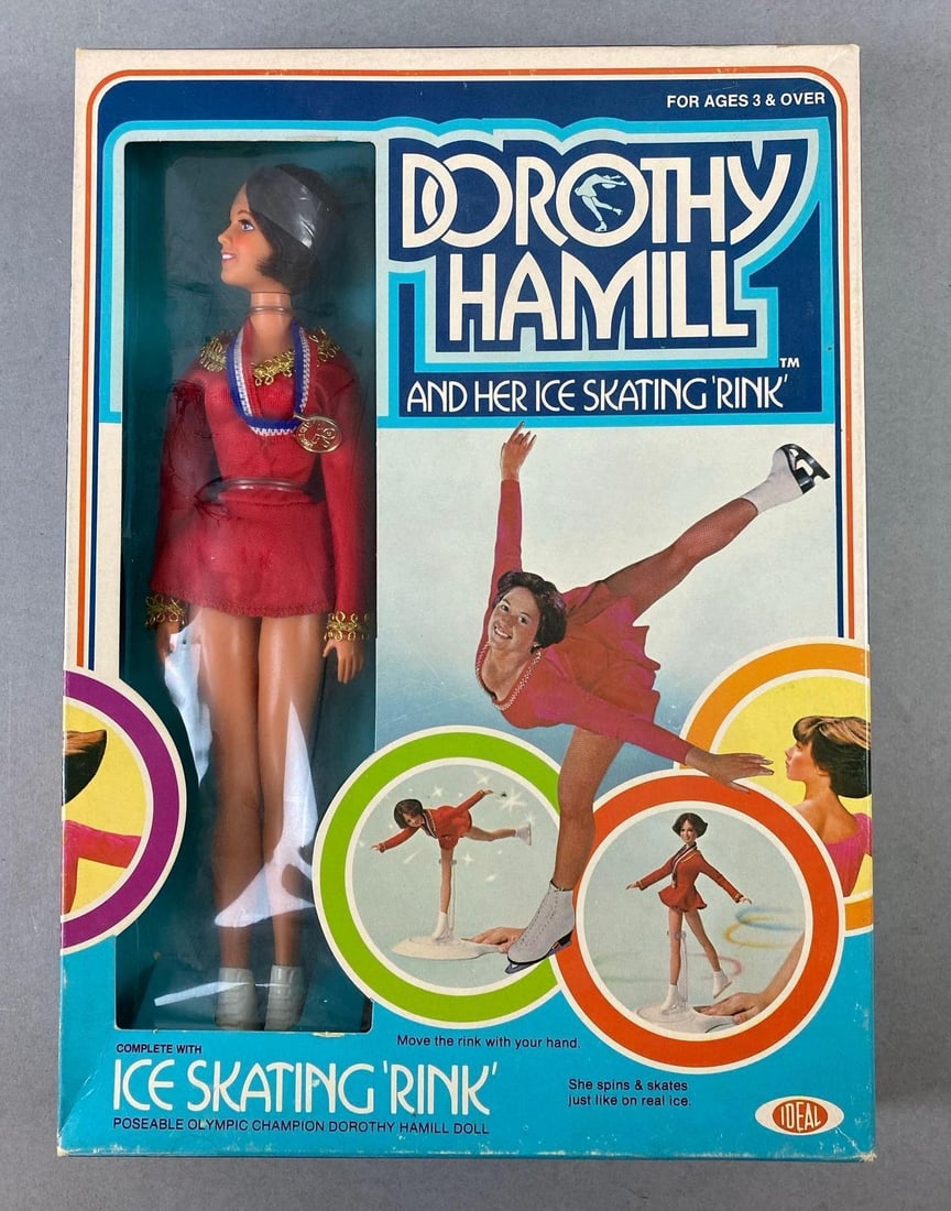Vintage 1977 Ideal Toy Dorothy Hamill Ice Skating Figure (1 of 2)