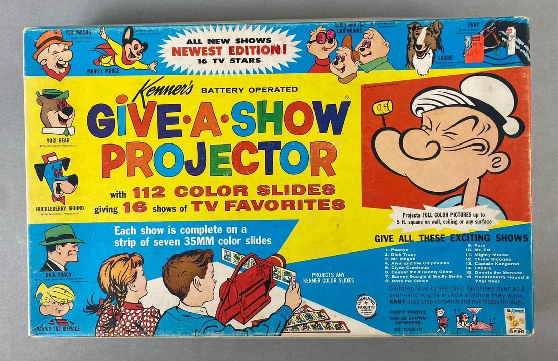 Vintage 1964 Kenner Give A Show Project with Slides (1 of 2)
