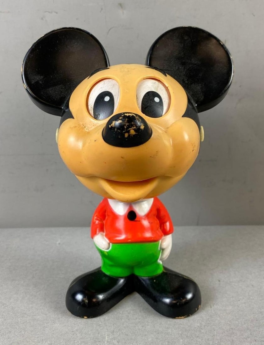 Vintage 1976 Disney Talking Mickey Mouse Figure (1 of 2)