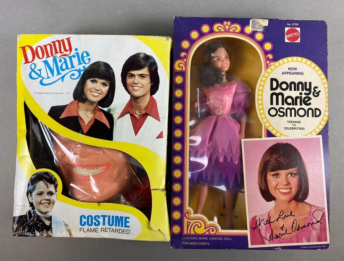 Group of 2 Donny & Marie Themed Items (1 of 4)