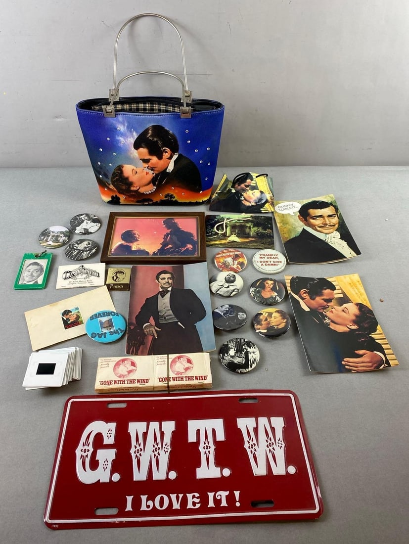 Group of Gone With The Wind Memorabilia: In-House Shipping Option: If you would like to use our in-house shipping service, please select “Arrange My Own Shipping” when paying your invoice. After payment, our in-house shipping team wi