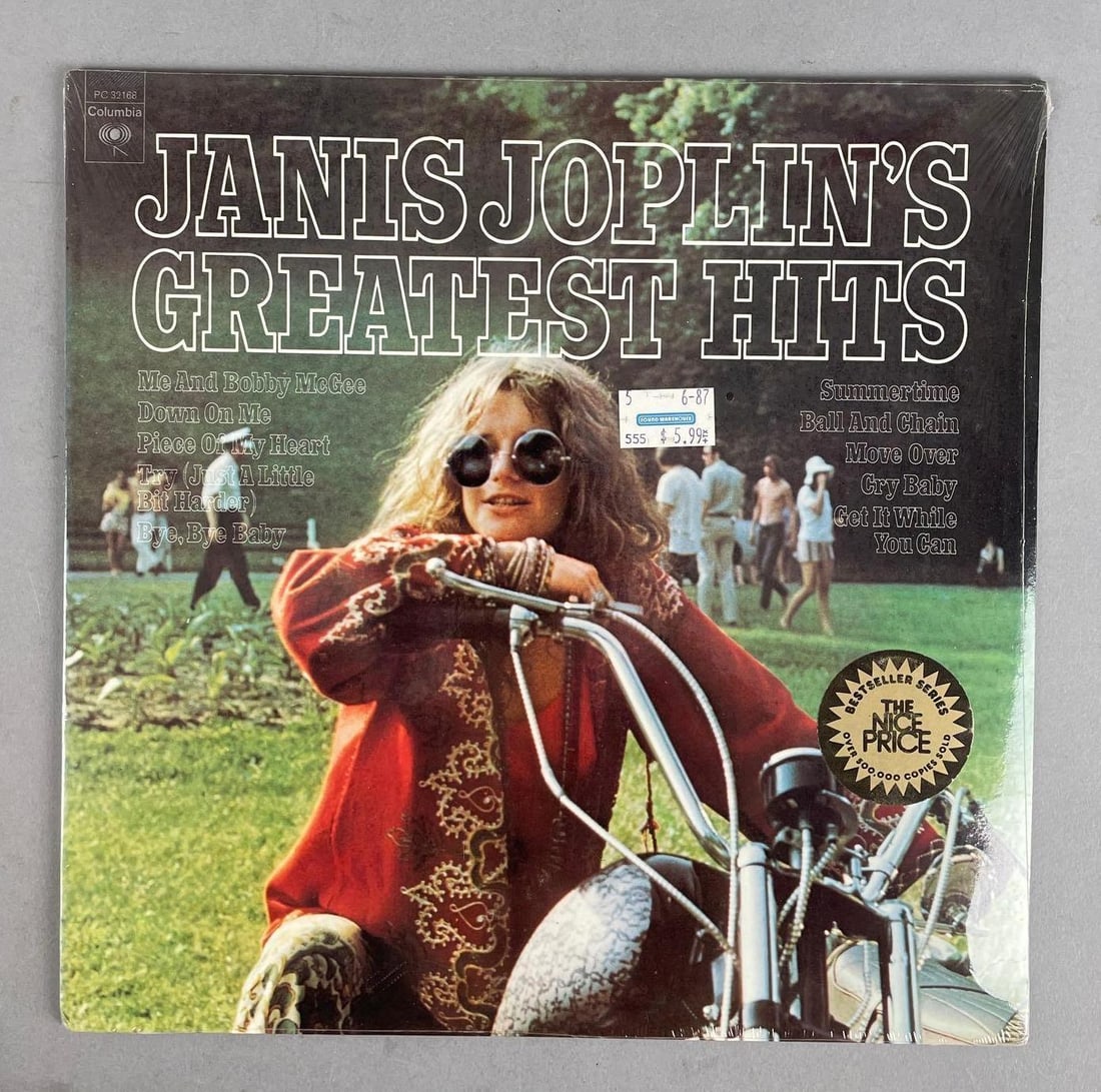 Sealed Janis Joplin's Greatest Hits Vinyl Record (1 of 2)