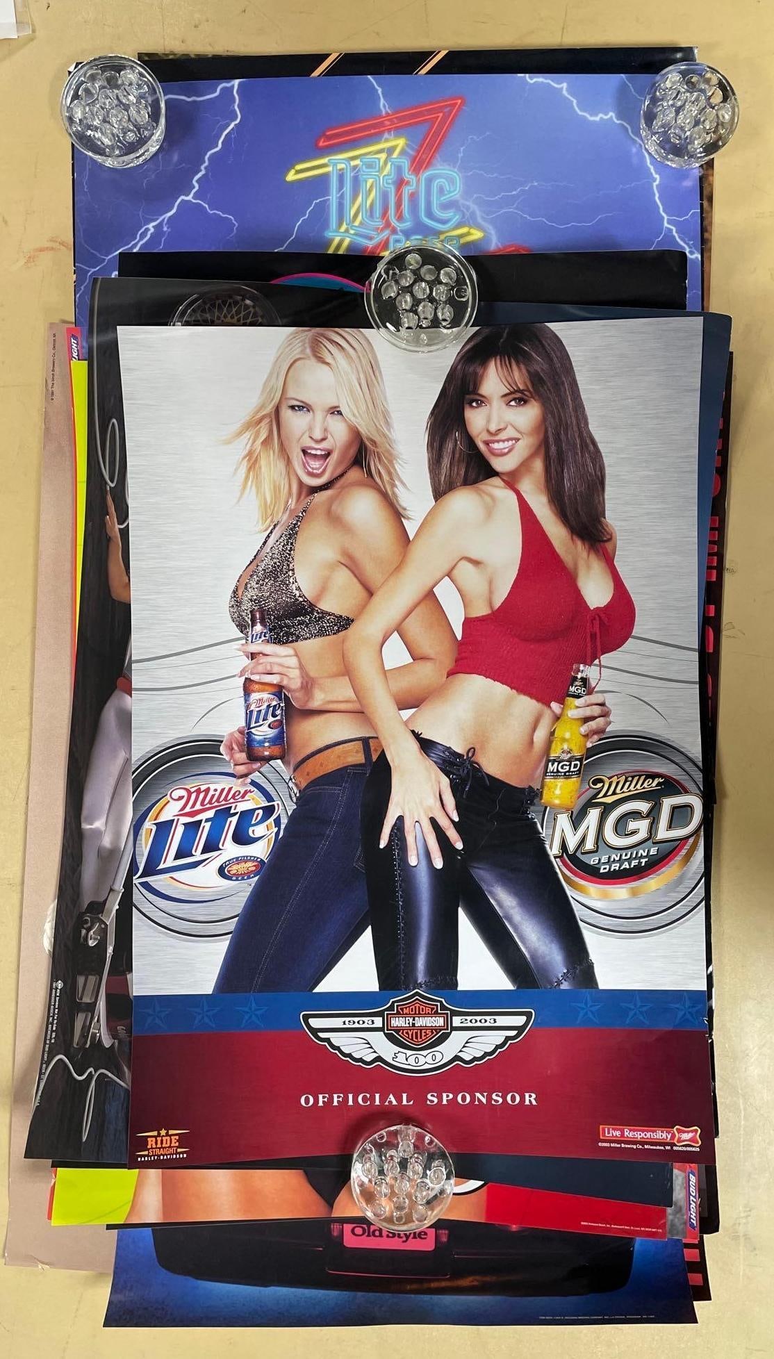 Group of 20 Beer Advertising Posters (1 of 4)