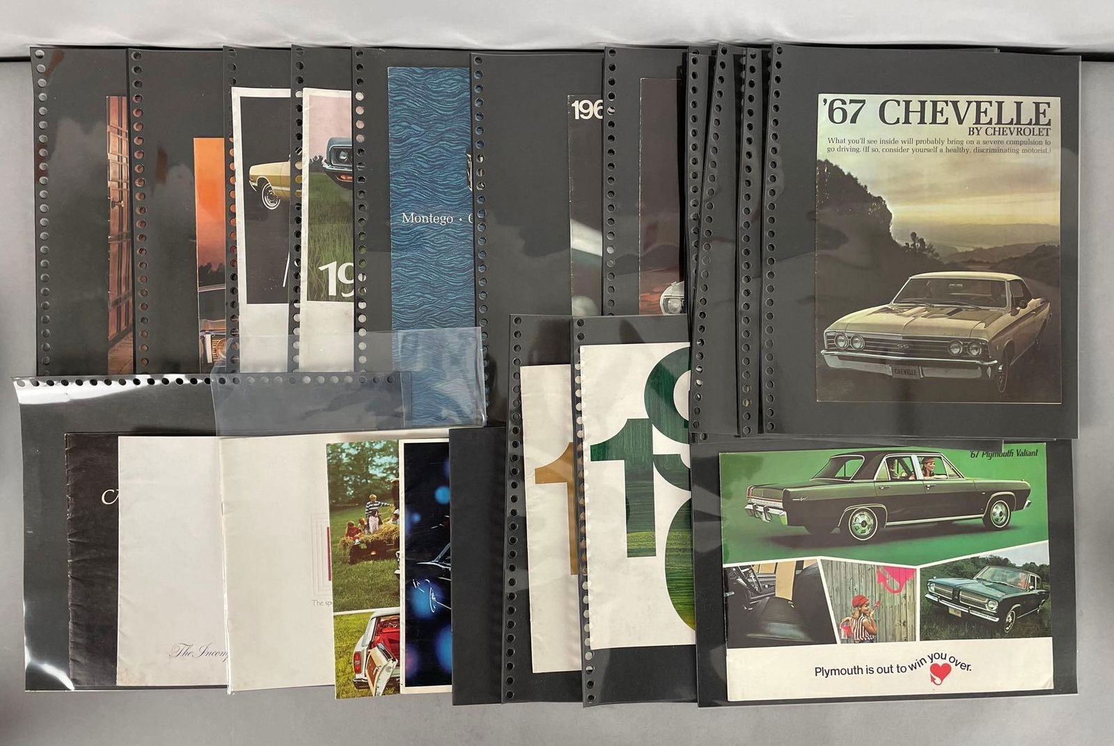 Group of 1960s Car Advertising Booklets (1 of 2)