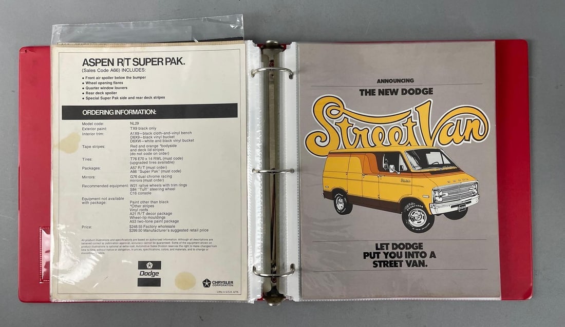 Group of 26 Vintage Vehicle Advertising Brochures (1 of 3)