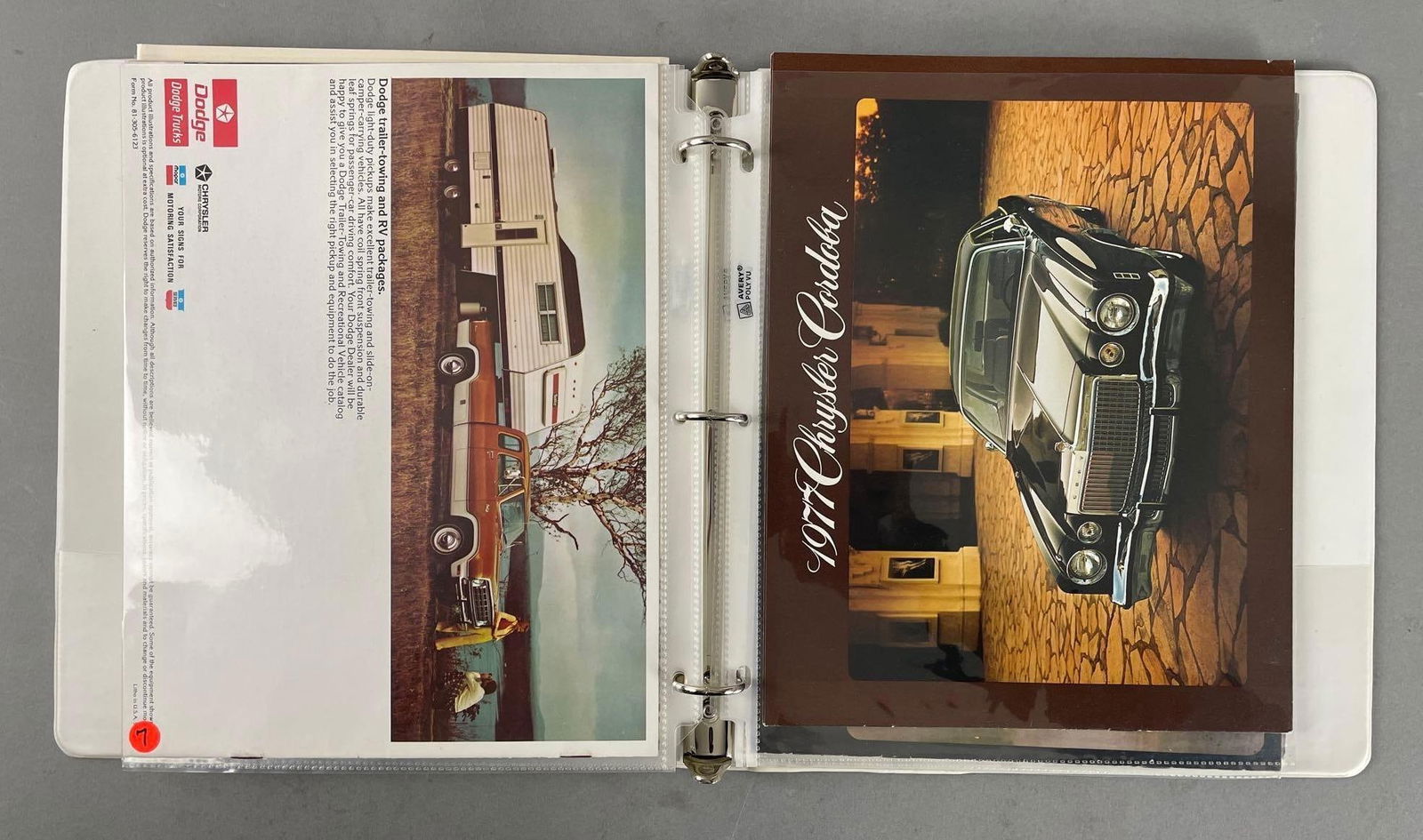 Group of Vintage Automobile Advertising Booklets (1 of 3)