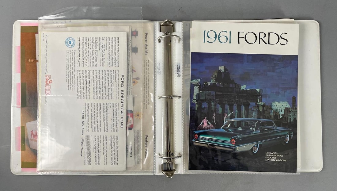 Group of 19 Vintage Ford Automobile Advertising Brochures (1 of 3)