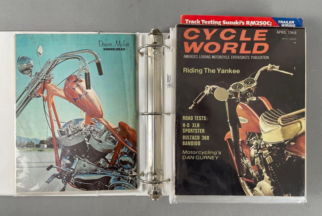 Group of 11 Vintage Motorcycle Magazines (1 of 3)