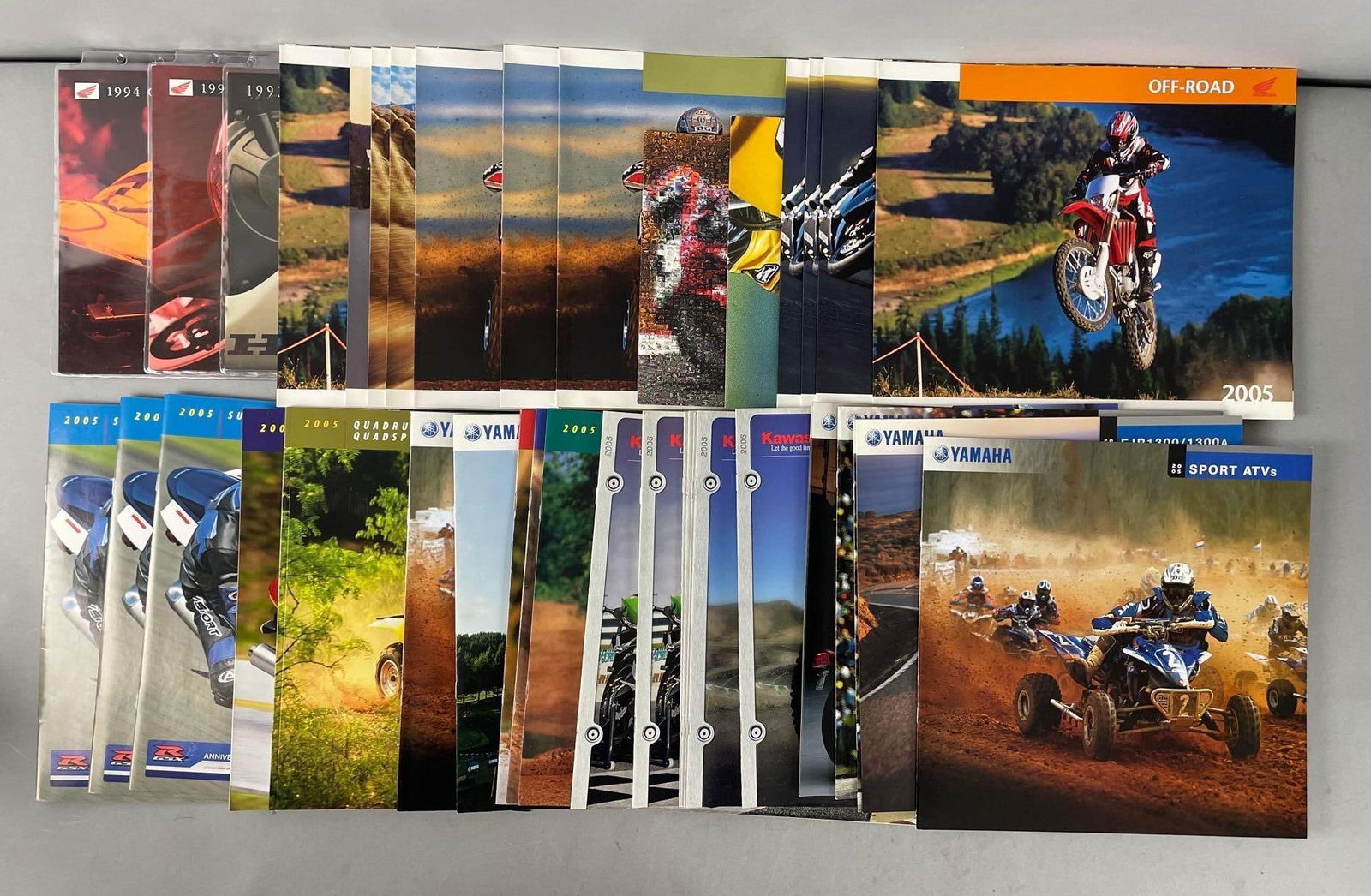 Group of Modern Motorcycle Advertising Booklets (1 of 3)