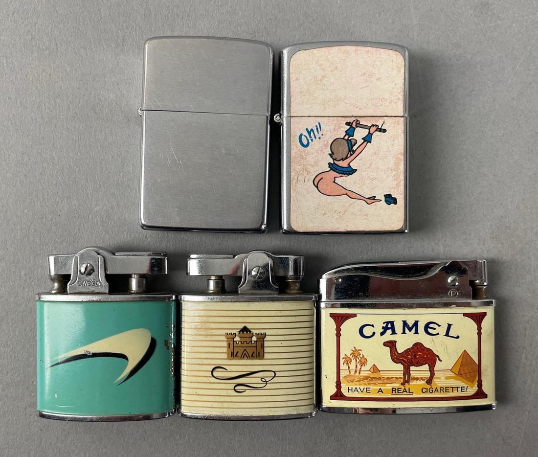 Group of Refillable Lighters (1 of 3)