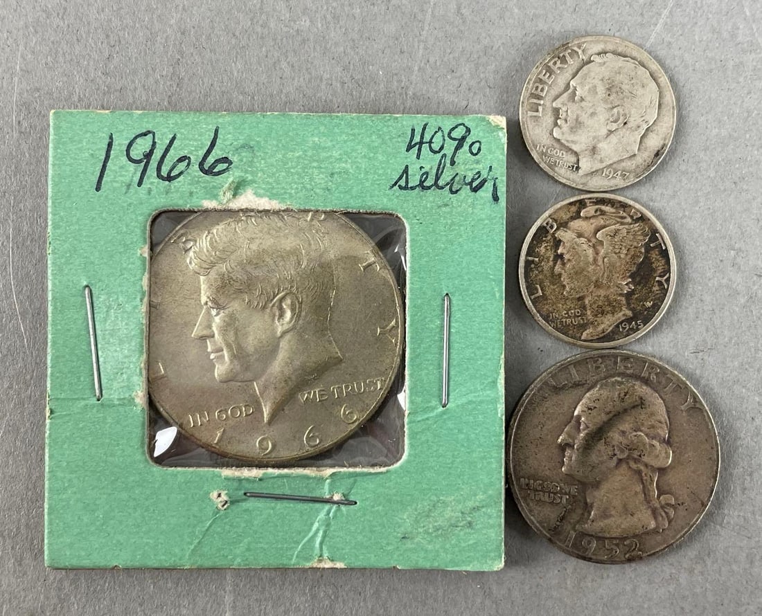 Group of Silver U.S. Coins (1 of 2)