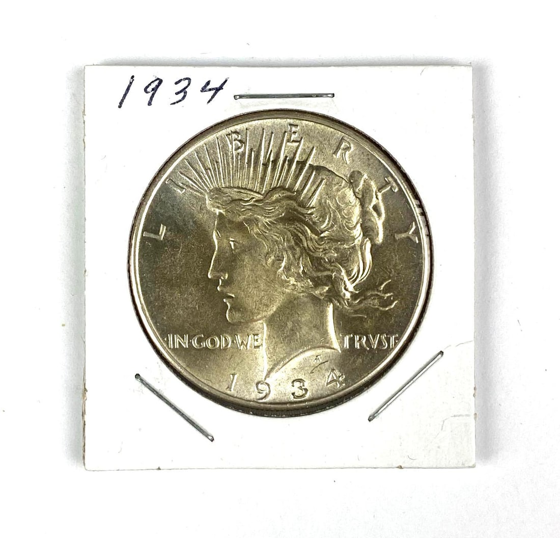 1923 P US Peace Silver Dollar (1 of 2)