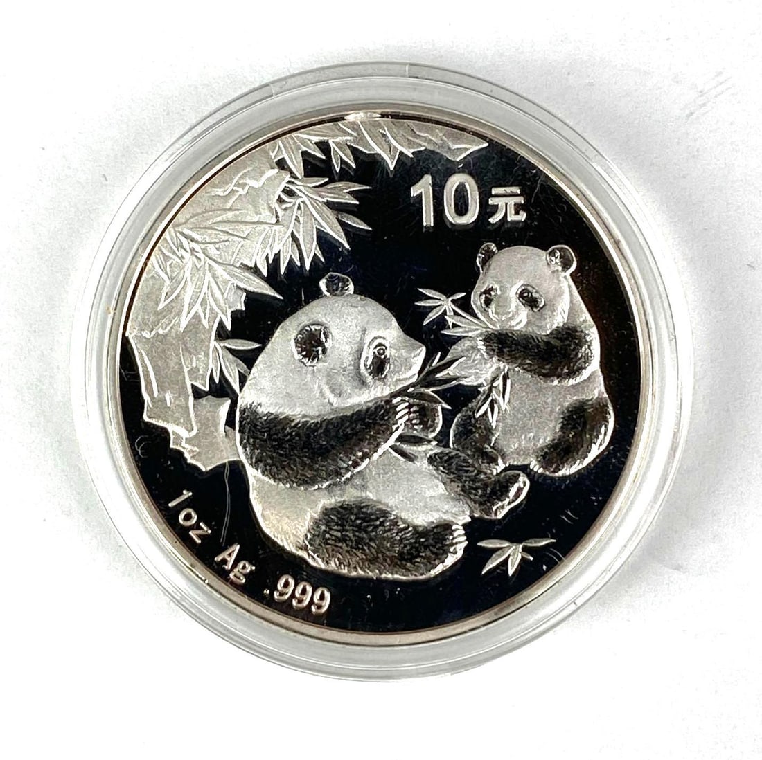 2006 China 10 Yuan Panda 1 oz .999 Fine Silver Coin (1 of 2)
