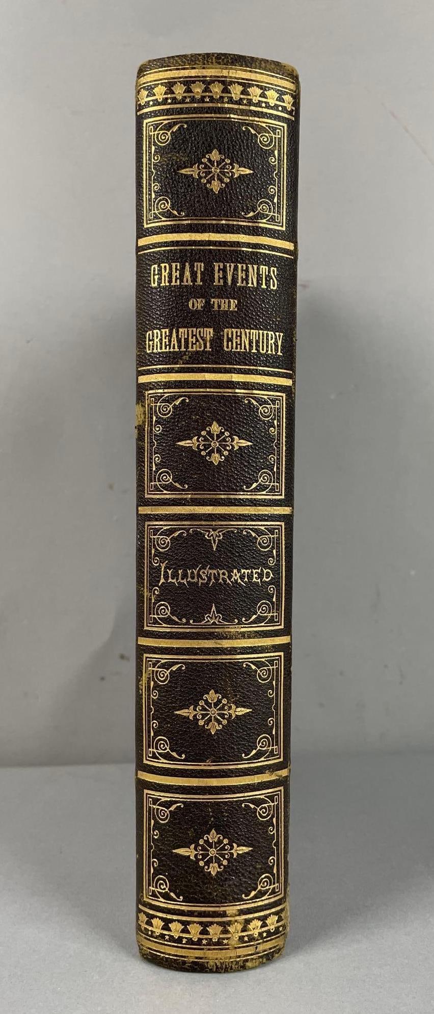 1884 American Progress or The Great Events of the Greatest Century Hardcover Book: In-House Shipping Option: If you would like to use our in-house shipping service, please select “Arrange My Own Shipping” when paying your invoice. After payment, our in-house shipping team wi