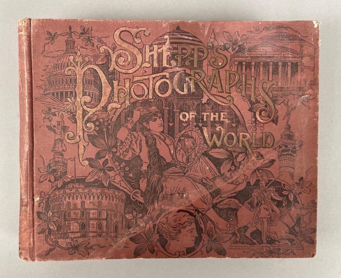 1891 Shepp's Photographs of the World Hardcover Book: In-House Shipping Option: If you would like to use our in-house shipping service, please select “Arrange My Own Shipping” when paying your invoice. After payment, our in-house shipping team wi