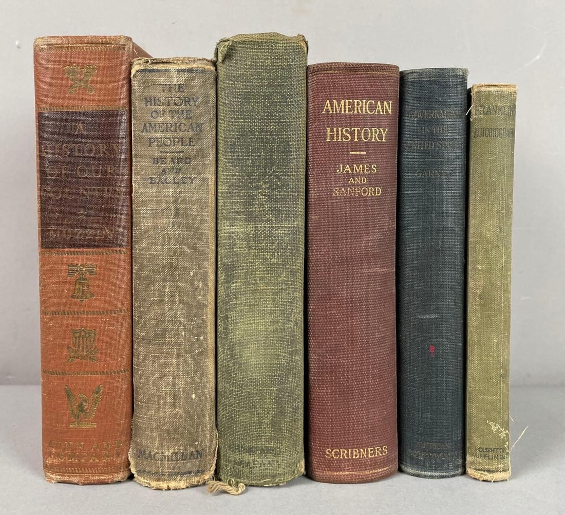 Group of Antique American History Hardcover Books (1 of 3)