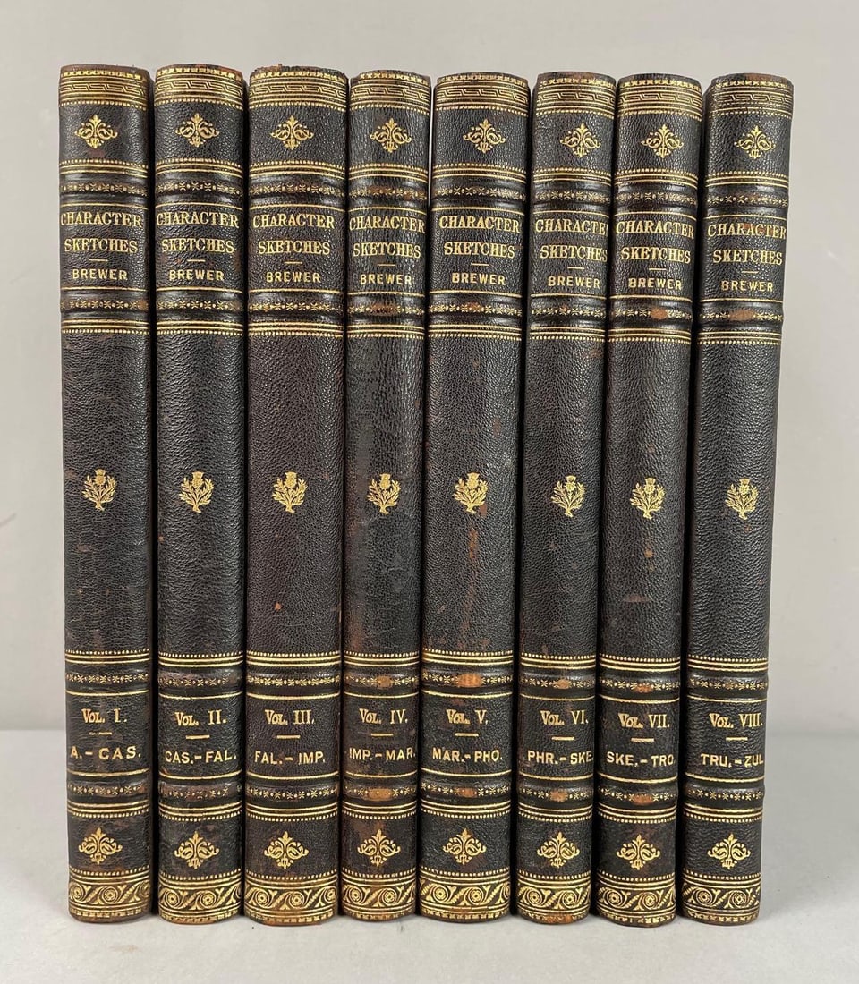 1902 Character Sketches of Romance Fiction and the Drama Vol. 1 - 8: In-House Shipping Option: If you would like to use our in-house shipping service, please select “Arrange My Own Shipping” when paying your invoice. After payment, our in-house shipping team wi