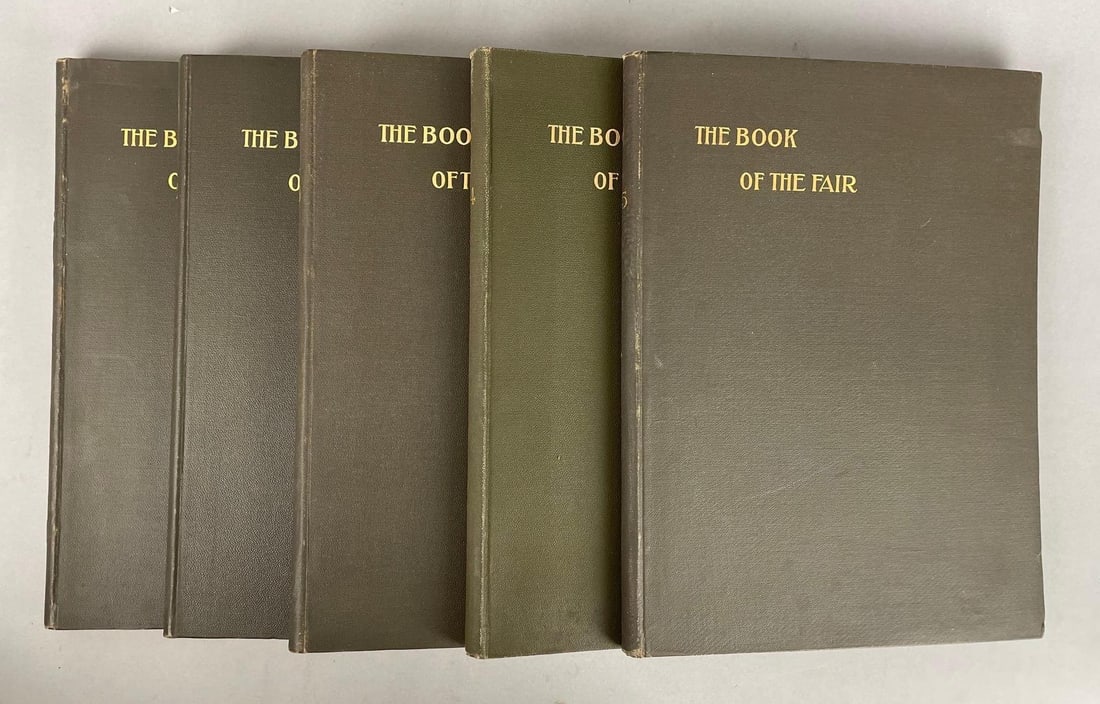 1893 The Book of the Fair (Columbian Exposition of Chicago) Vol. 1 - 5 (1 of 4)