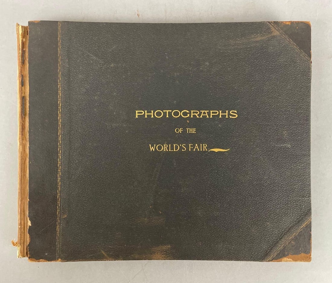 1894 The Columbian Gallery Photographs of The World's Fair Portfolio Book: In-House Shipping Option: If you would like to use our in-house shipping service, please select “Arrange My Own Shipping” when paying your invoice. After payment, our in-house shipping team wi
