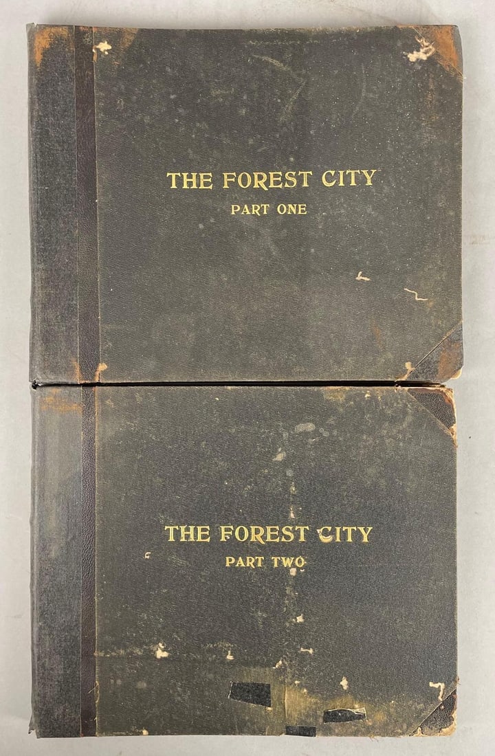 1903 The Forest City Part 1 and 2 Hardcover Books: In-House Shipping Option: If you would like to use our in-house shipping service, please select “Arrange My Own Shipping” when paying your invoice. After payment, our in-house shipping team wi
